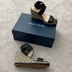 Never worn Cole Haan cloud feel espadrille wedge